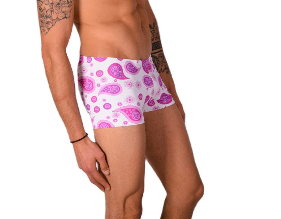 2XS/S SMU Mens Swim Hipster Underwear Print 43132 MX12 - SexyMenUnderwear.com