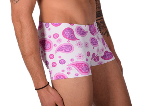 2XS/S SMU Mens Swim Hipster Underwear Print 43132 MX121