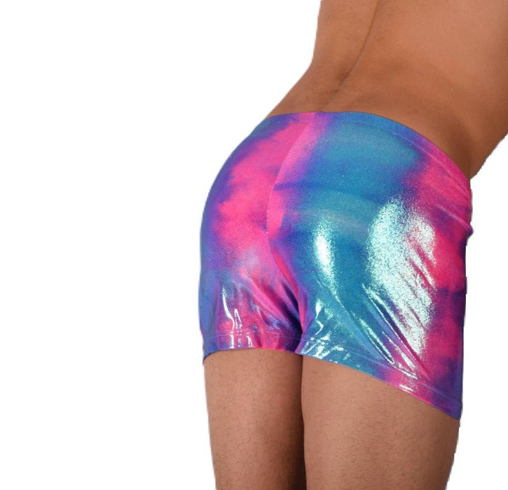 2XS/S SMU Mens Swim Hipster Underwear Rainbow 43136 MX12 - SexyMenUnderwear.com