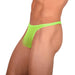 2XS/S SMU Tanning Walking Around Sheer Lime Thong MX18 339724