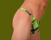 2XS/S Thongs SMU Super Soft Lime Flash Thong 33394 MX116