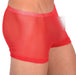 2XS/XS Mini Boxer C - Thru Red 33557 MX13 - SexyMenUnderwear.com