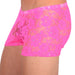 2XS/XS Mini Boxer C - Thru Shining Pink 33558 MX13 - SexyMenUnderwear.com