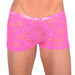 2XS/XS Mini Boxer C - Thru Shining Pink 33558 MX13 - SexyMenUnderwear.com