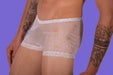 2XS/XS SMU Mens Hot Sheer mini Boxer hipster 33310 MX11 - SexyMenUnderwear.com