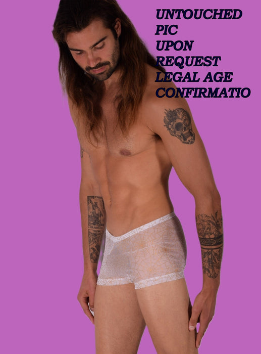 2XS/XS SMU Mens Hot Sheer mini Boxer hipster 33310 MX11 - SexyMenUnderwear.com