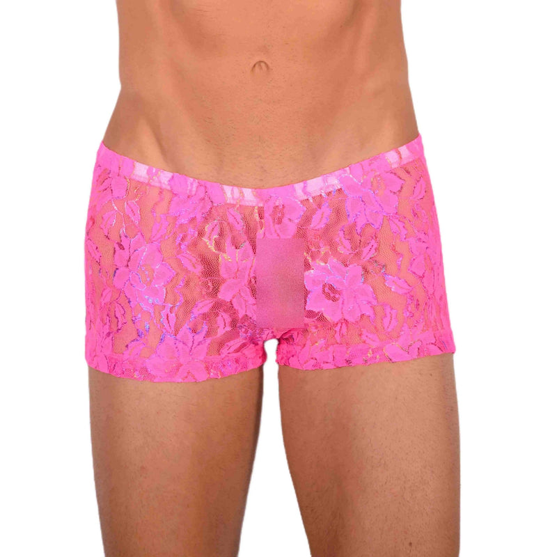 2XS/XS Smu Tanning Walking around C - Thru Pink Mini Boxer MX19 340335