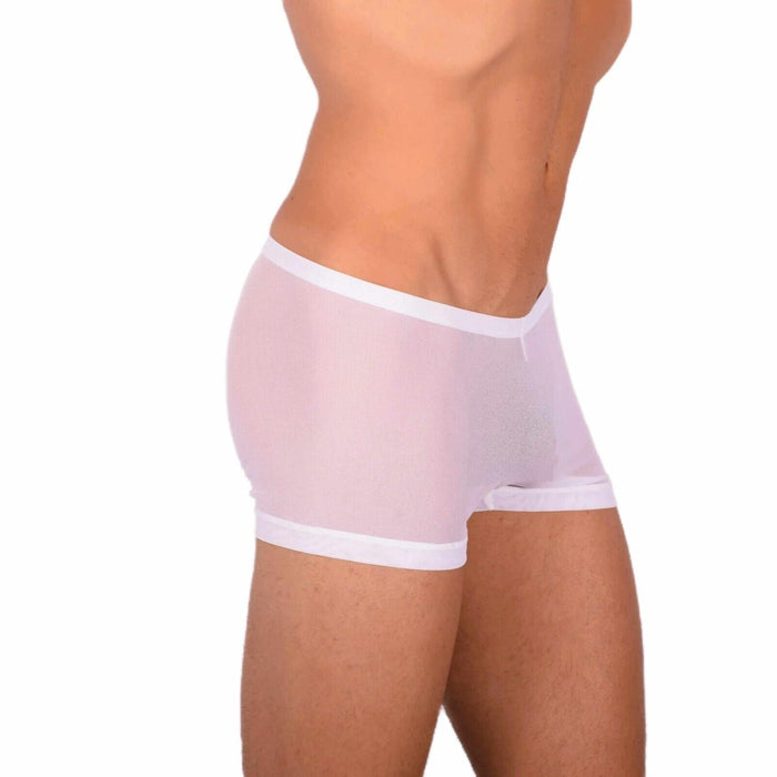 2XS/XS SMU Tanning Walking around C - Thru White Mini Boxer MX19 340324