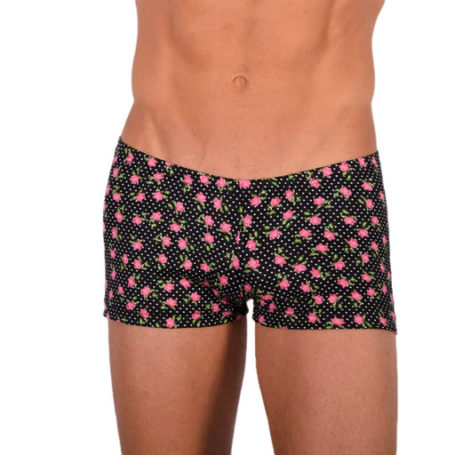 2XS/XS Smu Tanning Walking around sheer Floral Mini Boxer MX19 340261