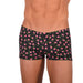 2XS/XS Smu Tanning Walking around sheer Floral Mini Boxer MX19 34026 - SexyMenUnderwear.com