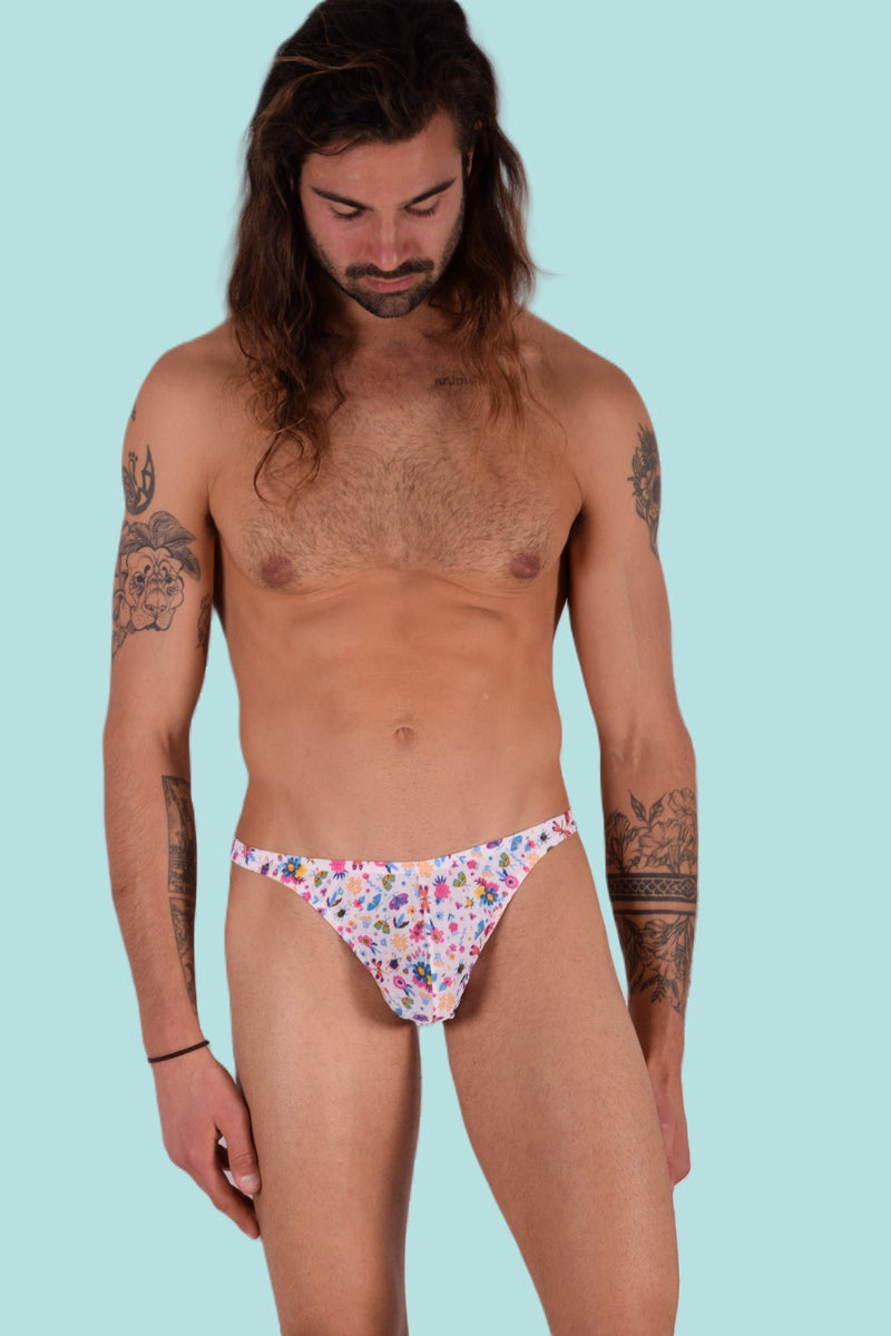 XS/S SMU Sous-vêtements string pour hommes 33483 IMPRIMER MX11