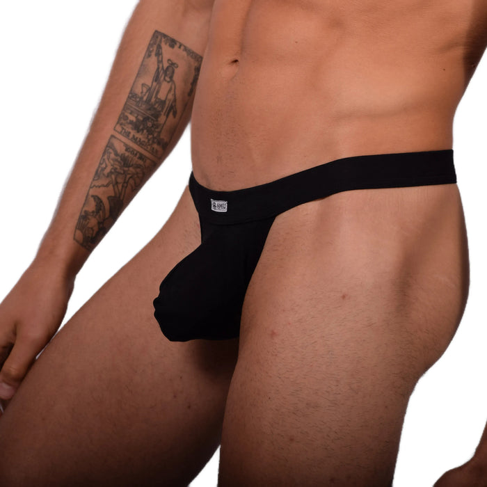 XS/S SMU Sensual Black Thong 33618 MX14