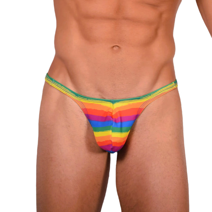 XS SMU Sensual Pride Rainbow Thong 33621 MX14