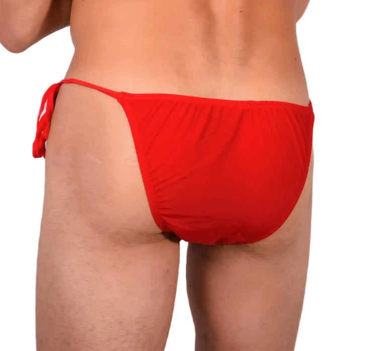 OS SMU Sensual Adjustable Red Brief 33622 MX14