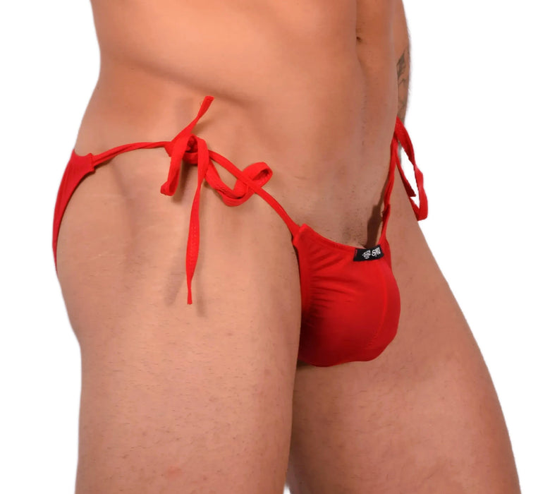 OS SMU Sensual Adjustable Red Brief 33622 MX14