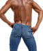 36" RUFSKIN Cotton Jeans BUTCH Slim Straight - Leg Pants Denim Distressed - SexyMenUnderwear.com