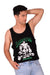 3XL SMU Gym King Tank Top Black and Green 33737 MX16 - SexyMenUnderwear.com