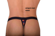 Medium Gregg homme Splatter Swim Thong Fits 153204 G142