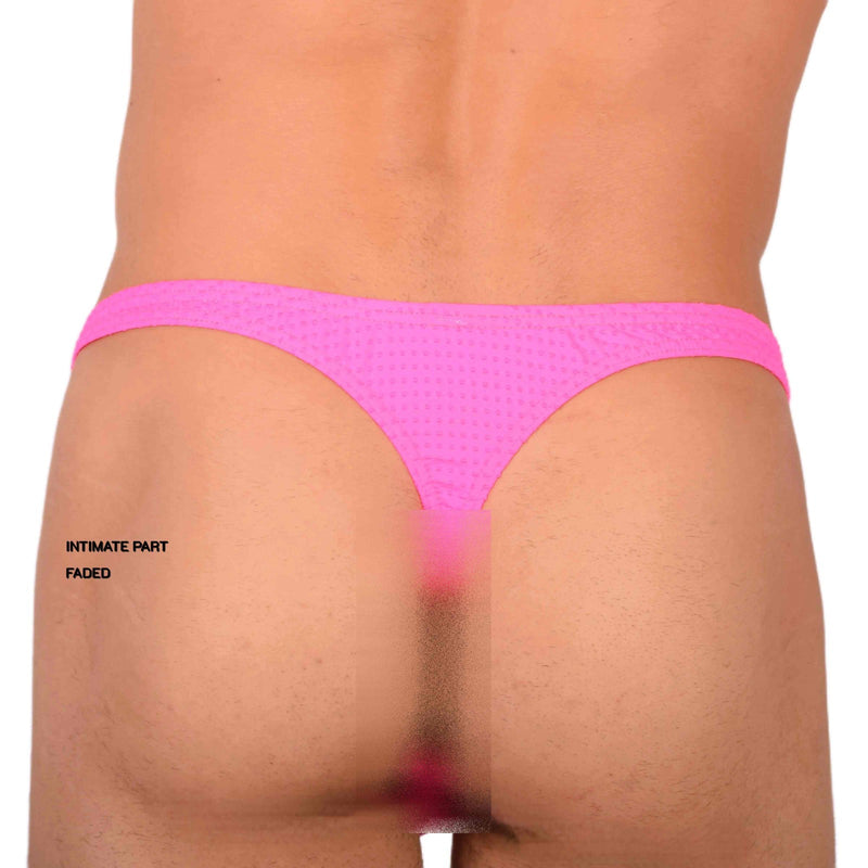 Small SMU Men Sensual Pink Thong 33815 MX17