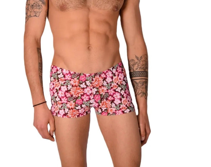 XS SMU Mens Hipster Underwear Flowers 43133 MX12