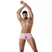 TOF PARIS Trunk Mon Amour Microfiber Low-Rise Boxer in Pink 56