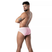 TOF PARIS Briefs Mon Amour Microfiber Low-Rise Brief in Pink 55