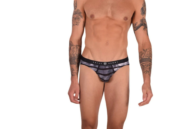 Gregg Homme Striped Wanted Brief 142703 100