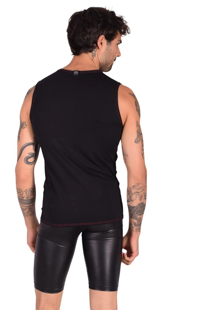 Medium Gregg Homme Mythic Honeycomb Laced Tank Top 152222 165