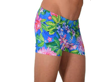 XS SMU Mens  Swim Hipster Underwear Flowers 43140 MX12