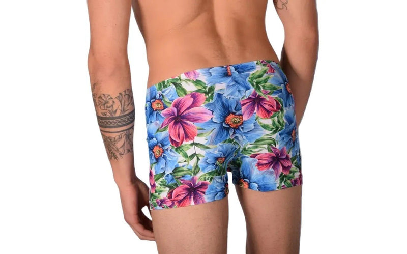 2XS SMU Mens Swim Hipster Underwear Flowers 43137 MX12