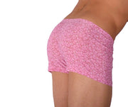XS SMU Mens Hipster Pink Hearts 43109 MX12