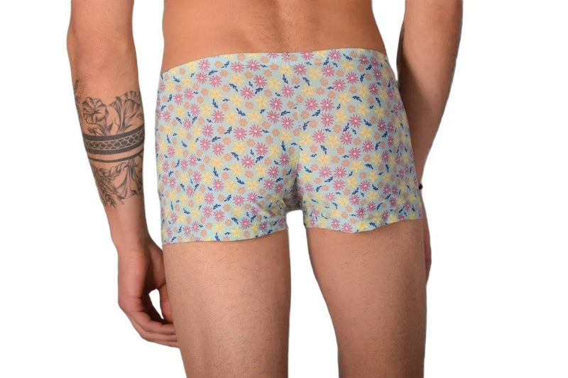 XS SMU Mens  Hipster Underwear Mint Print 43114 MX12