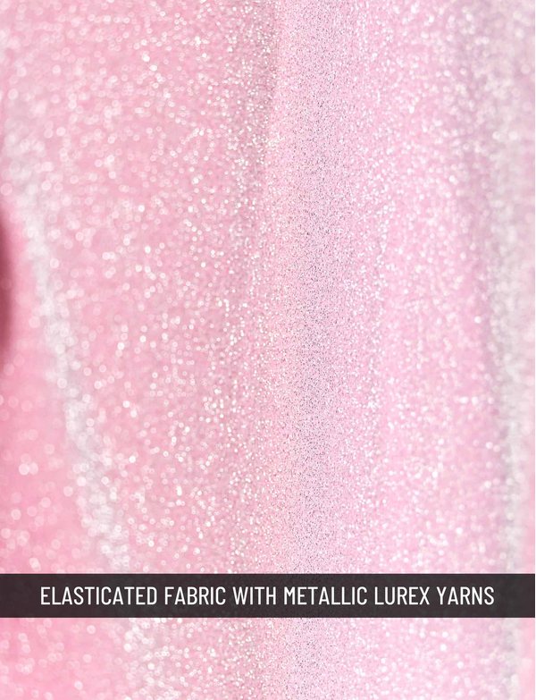 MODUS VIVENDI Delusion Classic Brief Knitted Lurex Yarns Jacquard Pink 02513 104