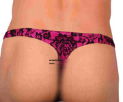 SMU Sensual Purple Black Hot Thong 33871 MX17