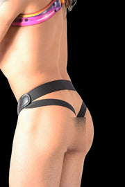 SMU Sexy Men Leather Shop Pride Harness Jockstrap 32'' 36'' CH6