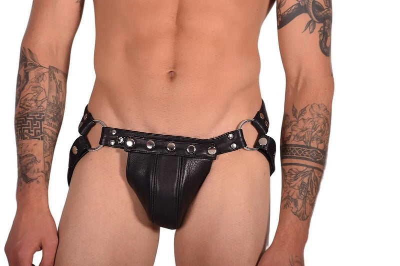 SMU Magnus Unsnap Front Pouch Black Jock Fits 30'' 34'' Waist 19736 CH4