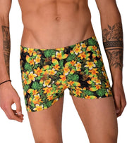 XS SMU Mens Swim Hipster Underwear FLOWERS 43130 MX12