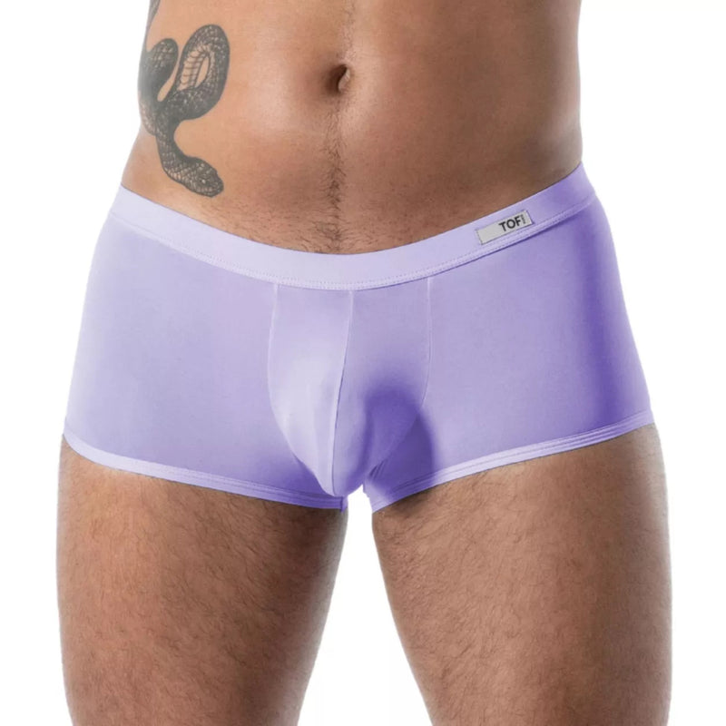 TOF PARIS Trunk Mon Amour Microfiber Low-Rise Boxer in Purple 56