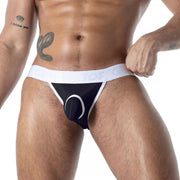 TOF PARIS Jock Mon Amour Microfiber Jockstrap in Black 57