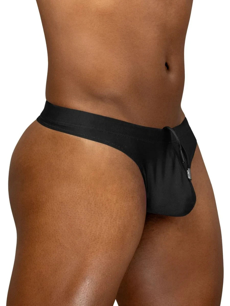 ErgoWear SW Swim Thong X4D Swimwear in Nero Black 1830 75