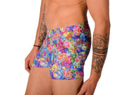 XS SMU Mens Swim Hipster Underwear Hot Print 43125 MX12