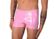 XS SMU Faux Leather Look Hipster Underwear Barbie Pink 43150 MX12
