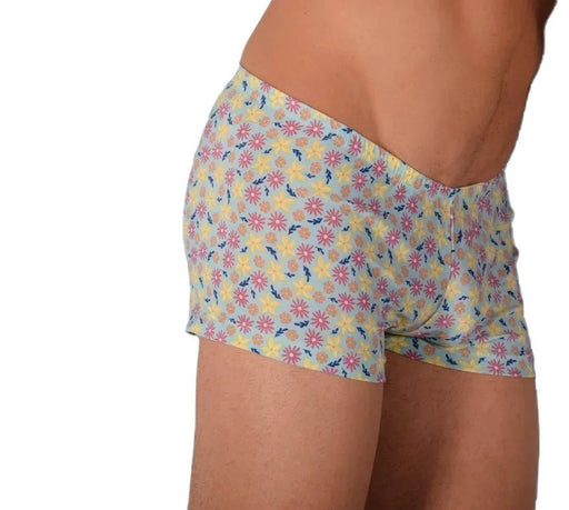XS SMU Mens  Hipster Underwear Mint Print 43114 MX12