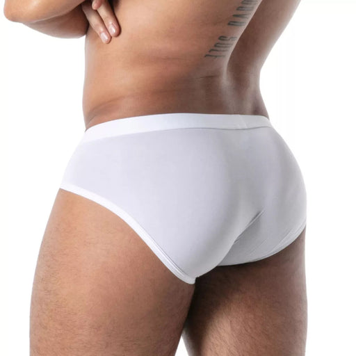 TOF PARIS Slip Mon Amour Microfiber Brief in Ultra Soft White 55