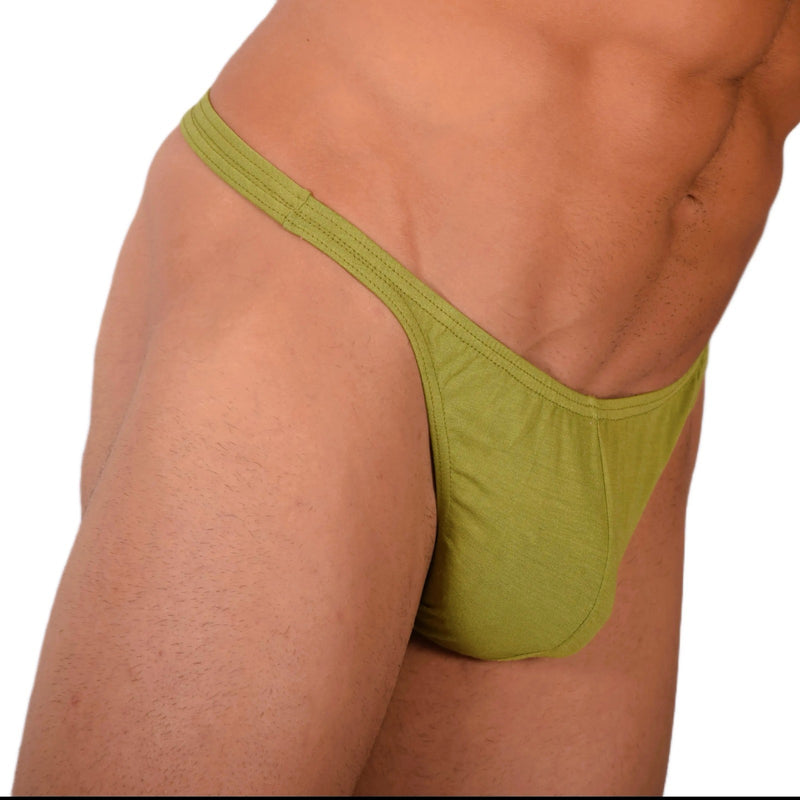 Small SMU Sensual Green Thong 33837 MX17