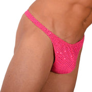 SMALL SMU Hot Pink-Party Thong 33834 MX17