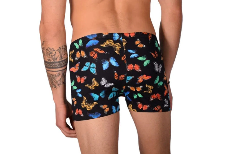 XS SMU Mens Swim Hipster Underwear Butterflies 43112 MX12