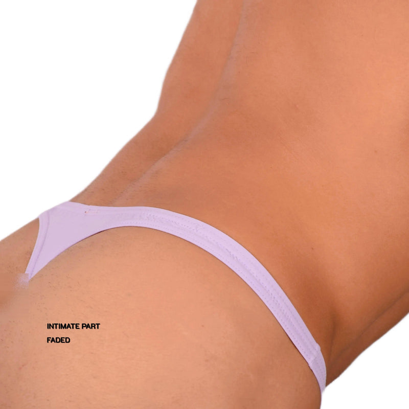 Small SMU Men Sensual Light Purple Thong 33816 MX17