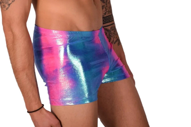 2XS SMU Mens  Swim Hipster Underwear Rainbow 43136 MX12