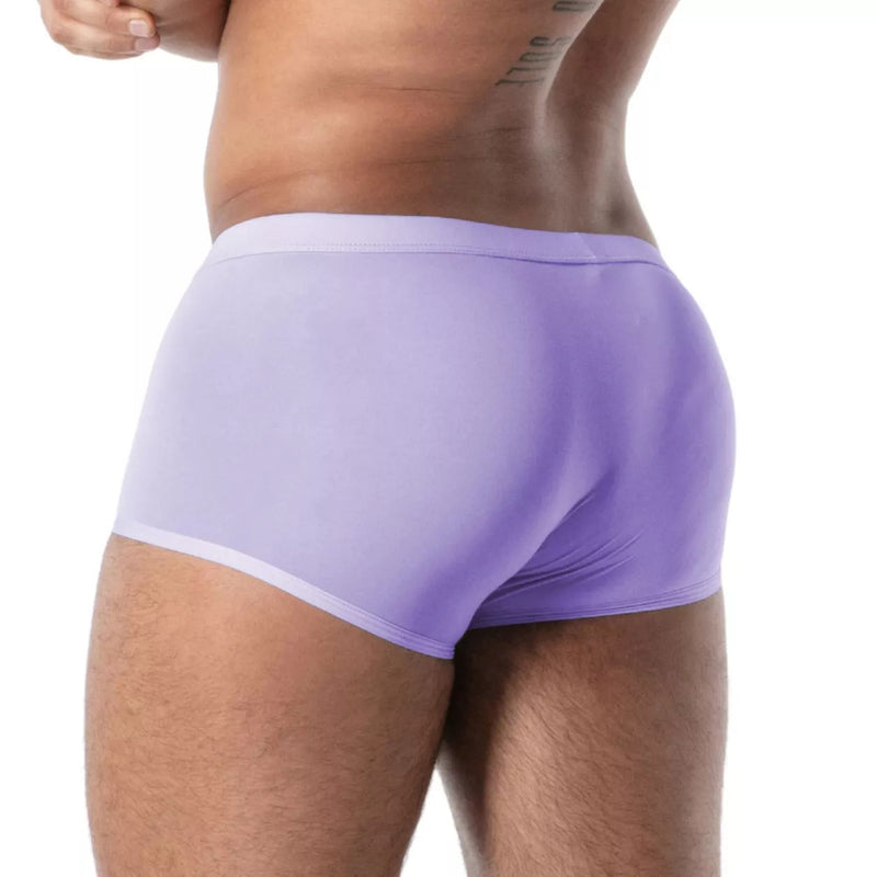 TOF PARIS Trunk Mon Amour Microfiber Low-Rise Boxer in Purple 56